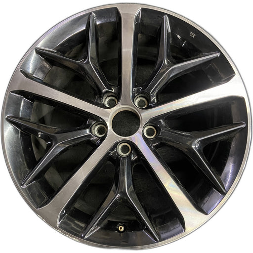 18" CIVIC 20-21 18x8 , w/o outer red accent; Y spoke design, w/machined face - Front View