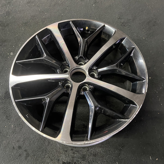 18" CIVIC 20-21 18x8 , w/o outer red accent; Y spoke design, w/machined face - View 8