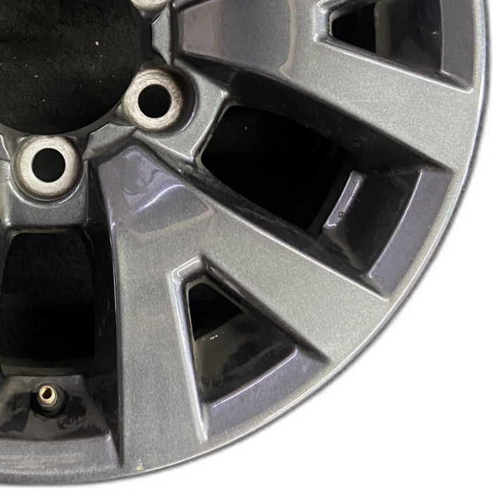 16" TACOMA 20-23 16x7 alloy 6 spoke V spoke dark gray Original OEM Wheel Rim