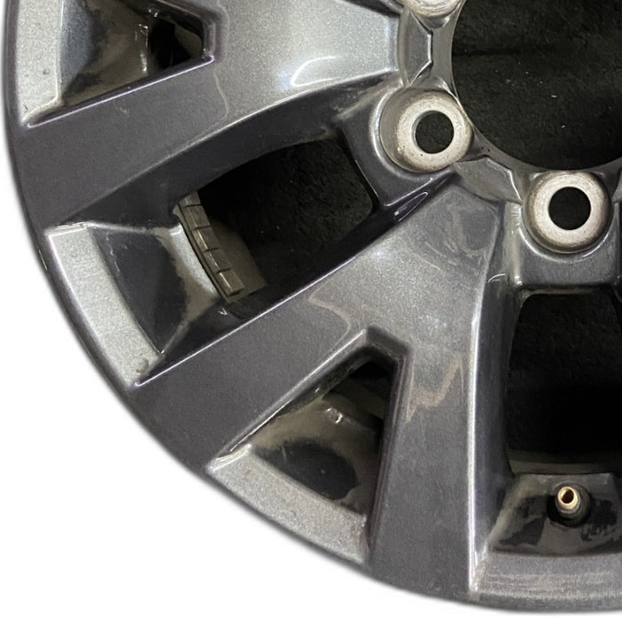 16" TACOMA 20-23 16x7 alloy 6 spoke V spoke dark gray Original OEM Wheel Rim