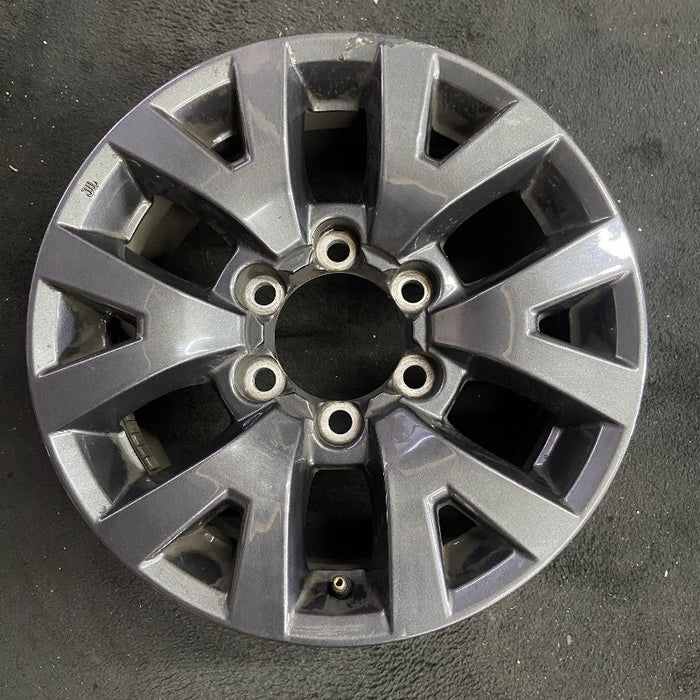 16" TACOMA 20-23 16x7 alloy 6 spoke V spoke dark gray Original OEM Wheel Rim