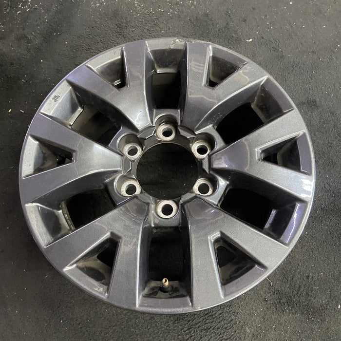 16" TACOMA 20-23 16x7 alloy 6 spoke V spoke dark gray Original OEM Wheel Rim