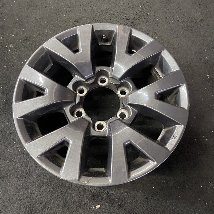 16" TACOMA 20-23 16x7 alloy 6 spoke V spoke dark gray Original OEM Wheel Rim