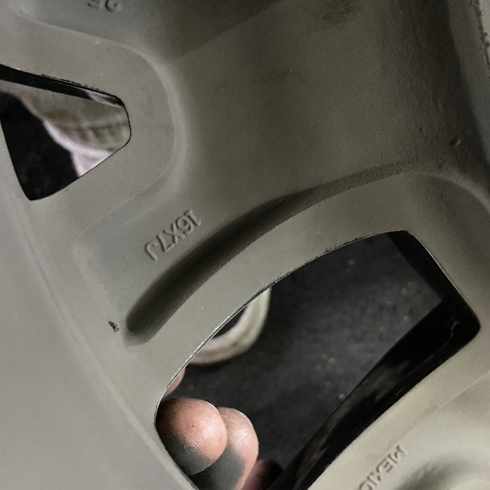 16" TACOMA 20-23 16x7 alloy 6 spoke V spoke dark gray Original OEM Wheel Rim