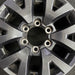 16" TACOMA 20-23 16x7 alloy 6 spoke V spoke dark gray Original OEM Wheel Rim - Angle View