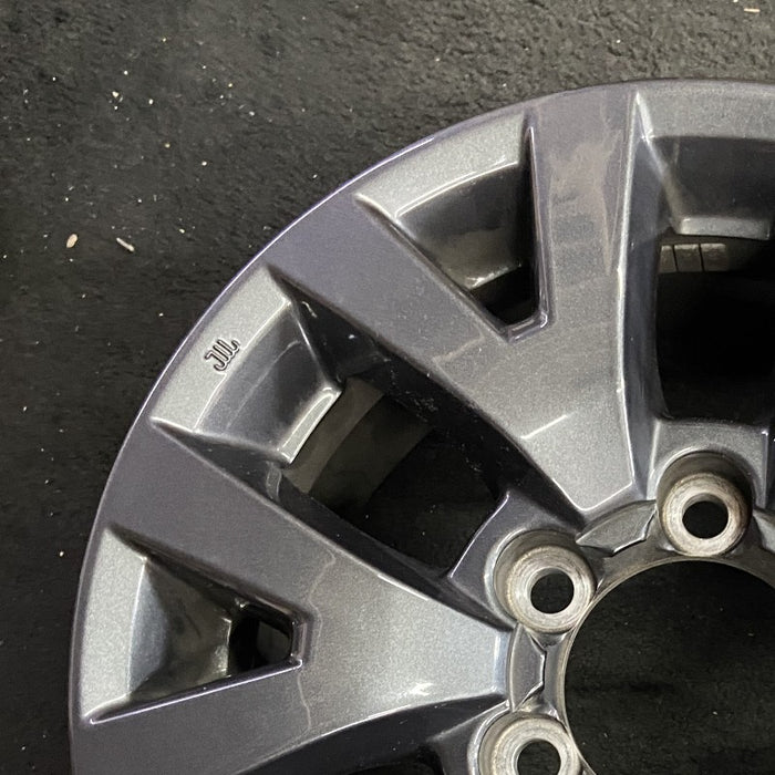 16" TACOMA 20-23 16x7 alloy 6 spoke V spoke dark gray Original OEM Wheel Rim