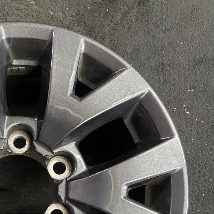 16" TACOMA 20-23 16x7 alloy 6 spoke V spoke dark gray Original OEM Wheel Rim