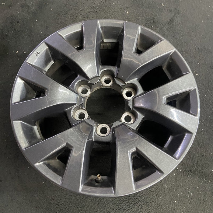 16" TACOMA 20-23 16x7 alloy 6 spoke V spoke dark gray Original OEM Wheel Rim - View 7