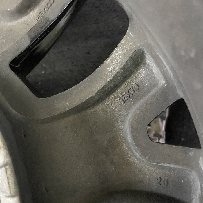 16" TACOMA 20-23 16x7 alloy 6 spoke V spoke dark gray Original OEM Wheel Rim