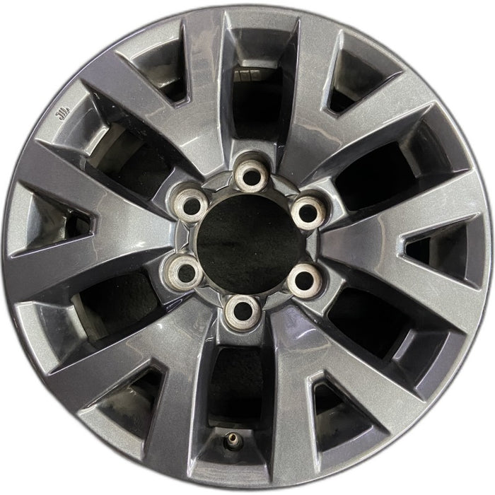 16" TACOMA 20-23 16x7 alloy 6 spoke V spoke dark gray Original OEM Wheel Rim