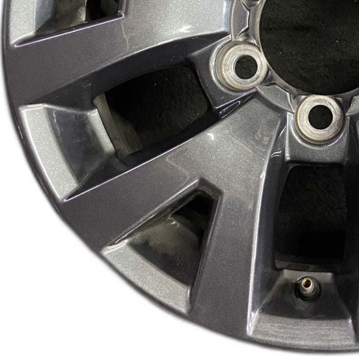 16" TACOMA 20-23 16x7 alloy 6 spoke V spoke dark gray Original OEM Wheel Rim