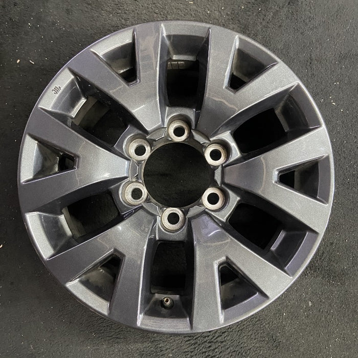 16" TACOMA 20-23 16x7 alloy 6 spoke V spoke dark gray Original OEM Wheel Rim