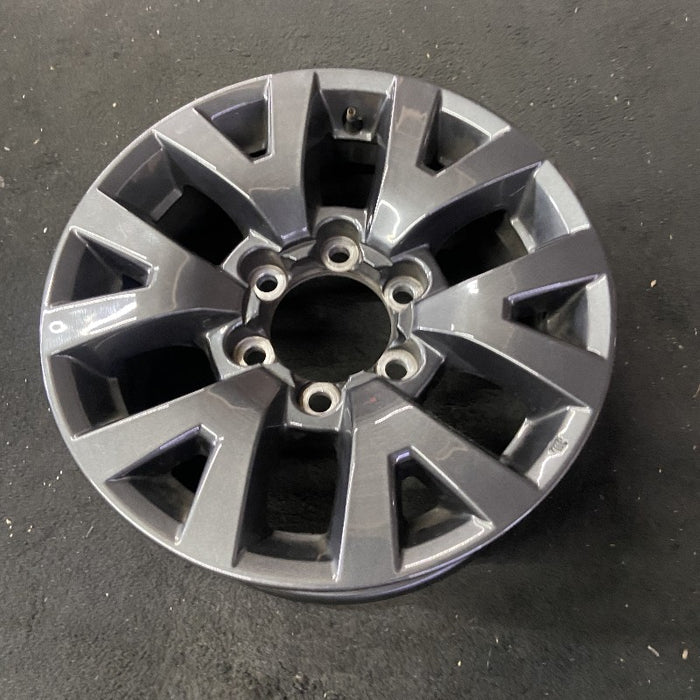16" TACOMA 20-23 16x7 alloy 6 spoke V spoke dark gray Original OEM Wheel Rim