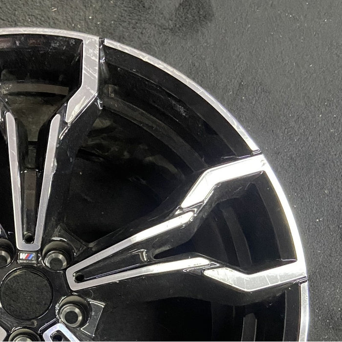 21" X3M 20-21 21x10 5 spoke Y spoke machined black Original OEM Wheel Rim