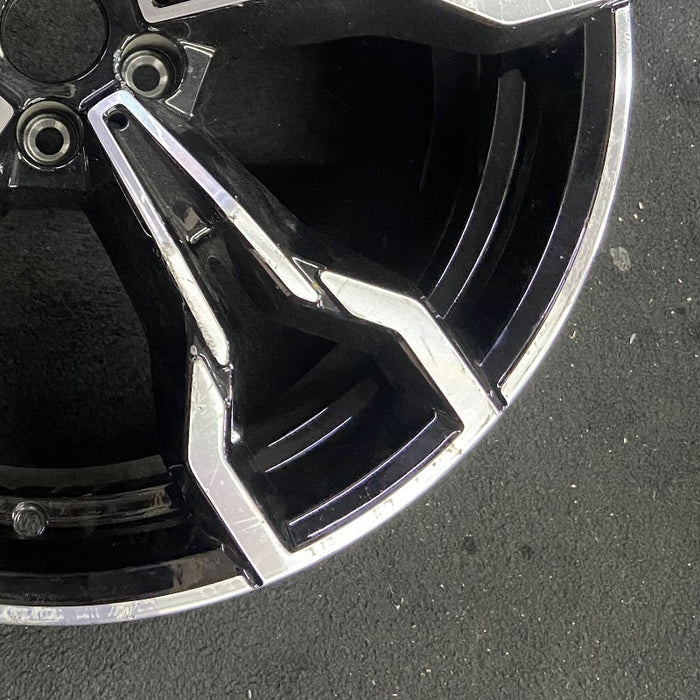 21" X3M 20-21 21x10 5 spoke Y spoke machined black Original OEM Wheel Rim