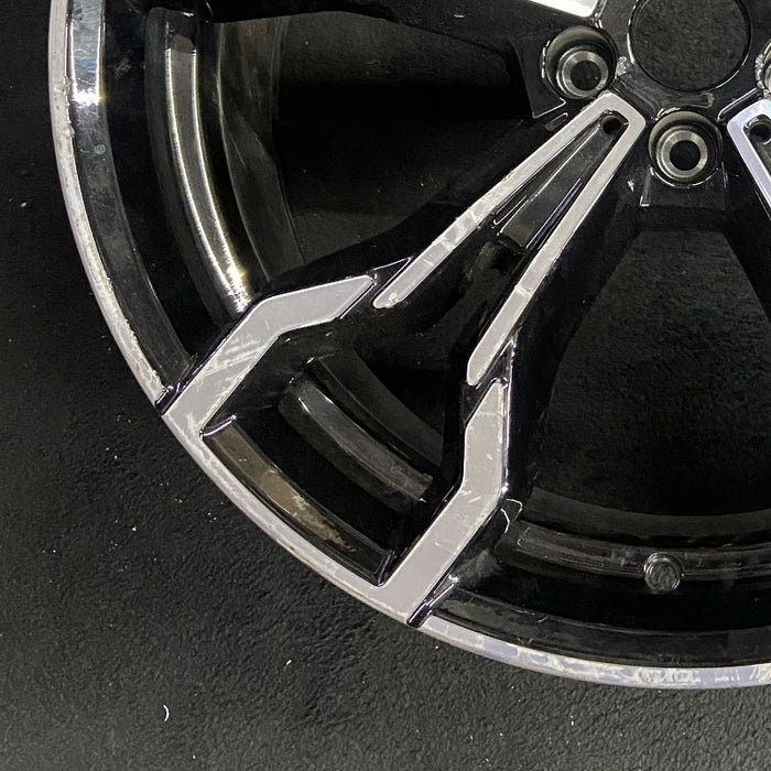 21" X3M 20-21 21x10 5 spoke Y spoke machined black Original OEM Wheel Rim