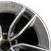 19" MERCEDES GT 19-21 290 Type 4 Dr GT53 19x11 5 double spoke gray Original OEM - Side Profile