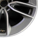 19" MERCEDES GT 19-21 290 Type 4 Dr GT53 19x11 5 double spoke gray Original OEM - Close-Up Detail