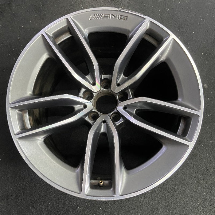 19" MERCEDES GT 19-21 290 Type 4 Dr GT53 19x11 5 double spoke gray Original OEM - Additional View