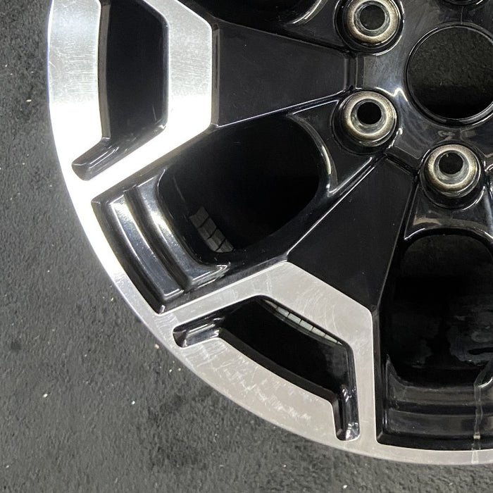 18" FORD F150 LIGHTNING 22-24 18x8.5 machined black Original OEM Wheel Rim - Additional View