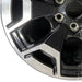 18" FORD F150 LIGHTNING 22-24 18x8.5 machined black Original OEM Wheel Rim - Back View