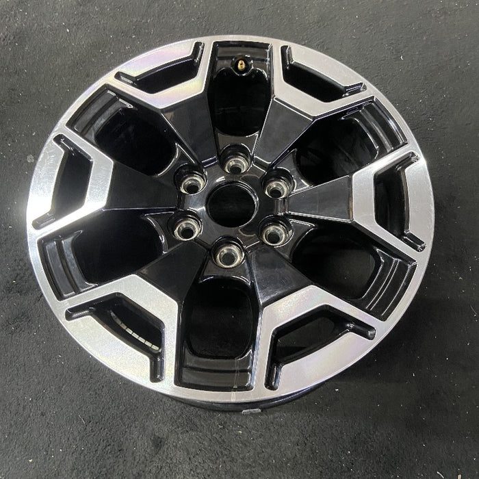 18" FORD F150 LIGHTNING 22-24 18x8.5 machined black Original OEM Wheel Rim - View 8