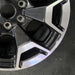 18" FORD F150 LIGHTNING 22-24 18x8.5 machined black Original OEM Wheel Rim - Back View
