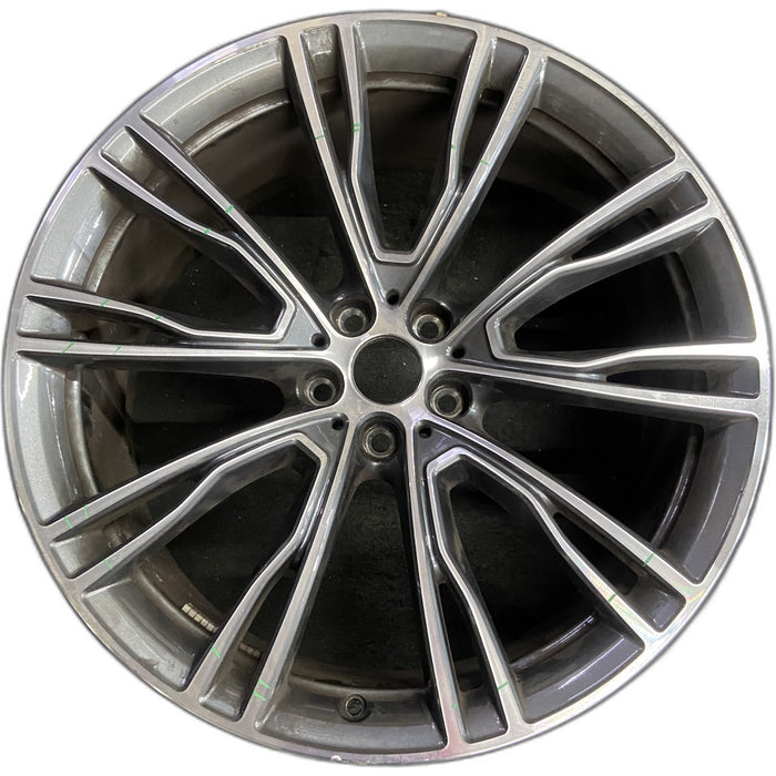 21" BMW X3 18-21 21x8.5 , 10 spoke Original OEM Wheel Rim - Front View