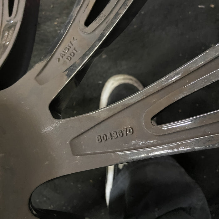 21" BMW X3 18-21 21x8.5 , 10 spoke Original OEM Wheel Rim - Back View