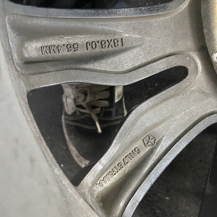 18" DURANGO 14-17 18x8 aluminum polished face with pockets Original OEM Wheel Rim