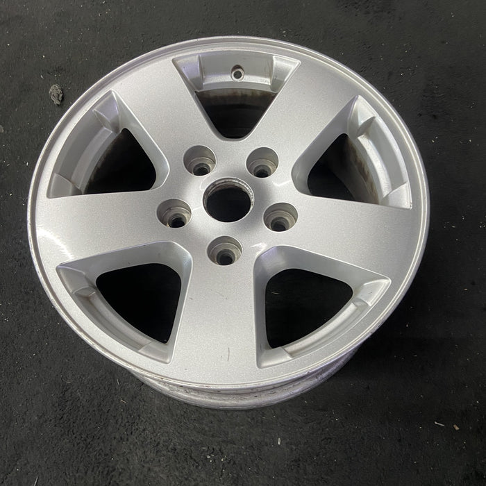 17" DODGE 1500 PICKUP 09-12 17x7, , aluminum Original OEM Wheel Rim - Close-Up Detail