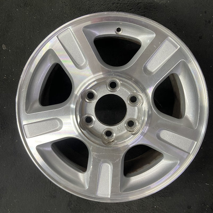 17" EXPEDITION 03 17x7.5 5 spoke aluminum inserts in spokes Original OEM Wheel Rim