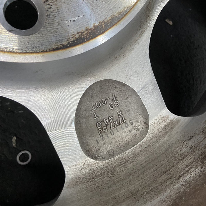 17" EXPEDITION 03 17x7.5 5 spoke aluminum inserts in spokes Original OEM Wheel Rim