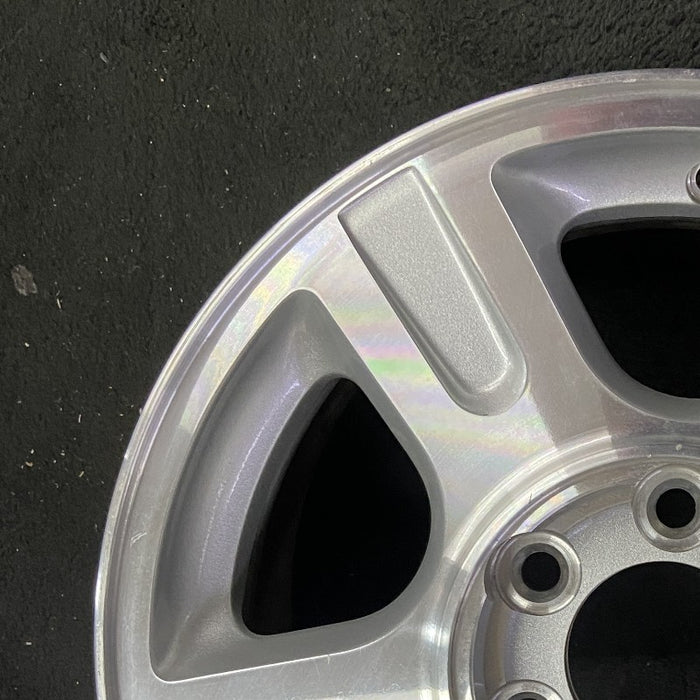 17" EXPEDITION 03 17x7.5 5 spoke aluminum inserts in spokes Original OEM Wheel Rim