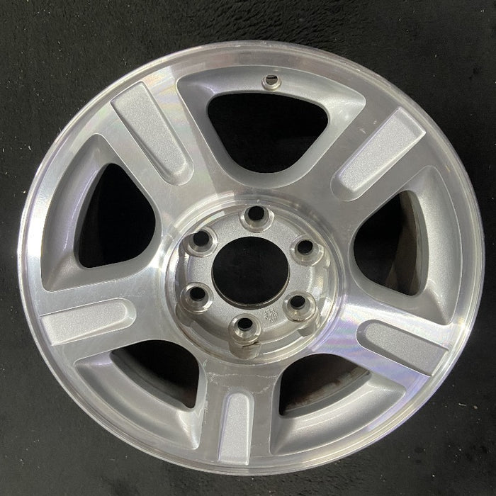 17" EXPEDITION 03 17x7.5 5 spoke aluminum inserts in spokes Original OEM Wheel Rim