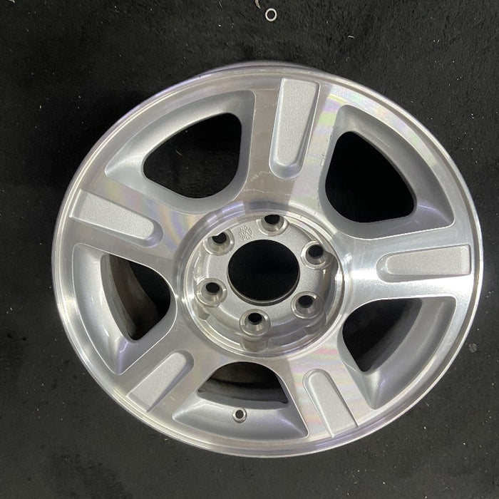 17" EXPEDITION 03 17x7.5 5 spoke aluminum inserts in spokes Original OEM Wheel Rim