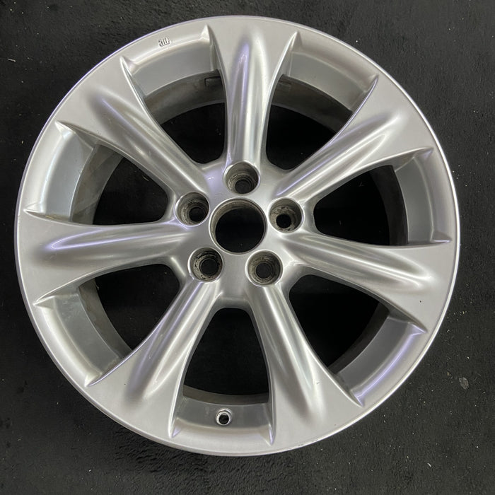 18" LEXUS RX350 07-09 , 18x7, 7 spoke Original OEM Wheel Rim - Angle View