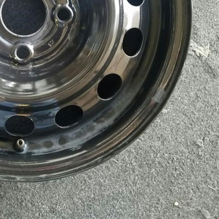 14" CIVIC 01-03 14x5.5, steel Original OEM Wheel Rim - Back View