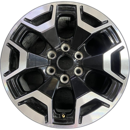 18" FORD F150 LIGHTNING 22-24 18x8.5 machined black Original OEM Wheel Rim - Front View