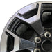 18" FORD F150 LIGHTNING 22-24 18x8.5 machined black Original OEM Wheel Rim - Angle View