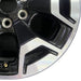 18" FORD F150 LIGHTNING 22-24 18x8.5 machined black Original OEM Wheel Rim - Close-Up Detail