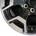 18" FORD F150 LIGHTNING 22-24 18x8.5 machined black Original OEM Wheel Rim - Back View