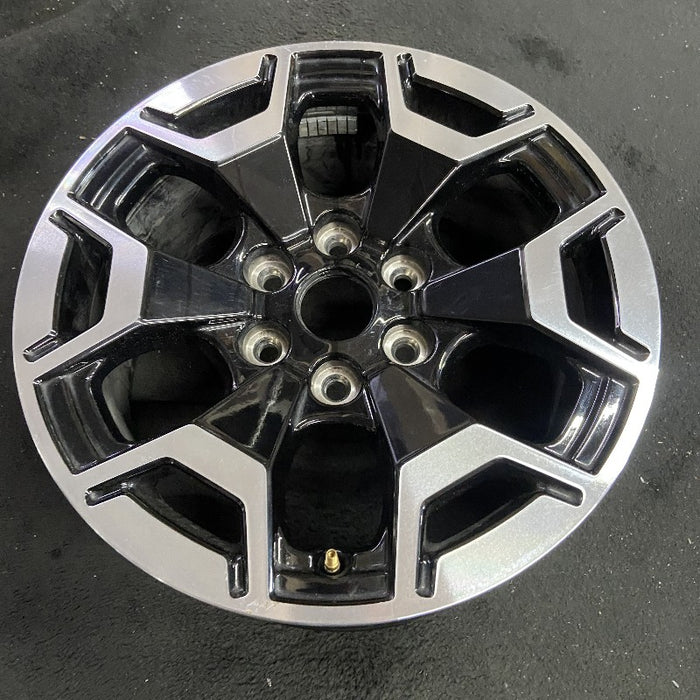 18" FORD F150 LIGHTNING 22-24 18x8.5 machined black Original OEM Wheel Rim - View 7
