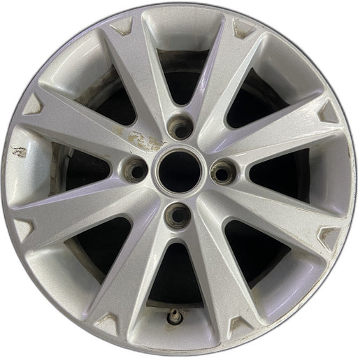 15" FIESTA 11-13 15x6, aluminum Original OEM Wheel Rim - Front View