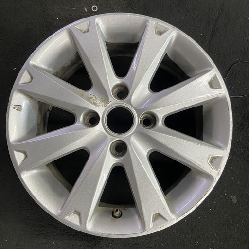 15" FIESTA 11-13 15x6, aluminum Original OEM Wheel Rim - Angle View