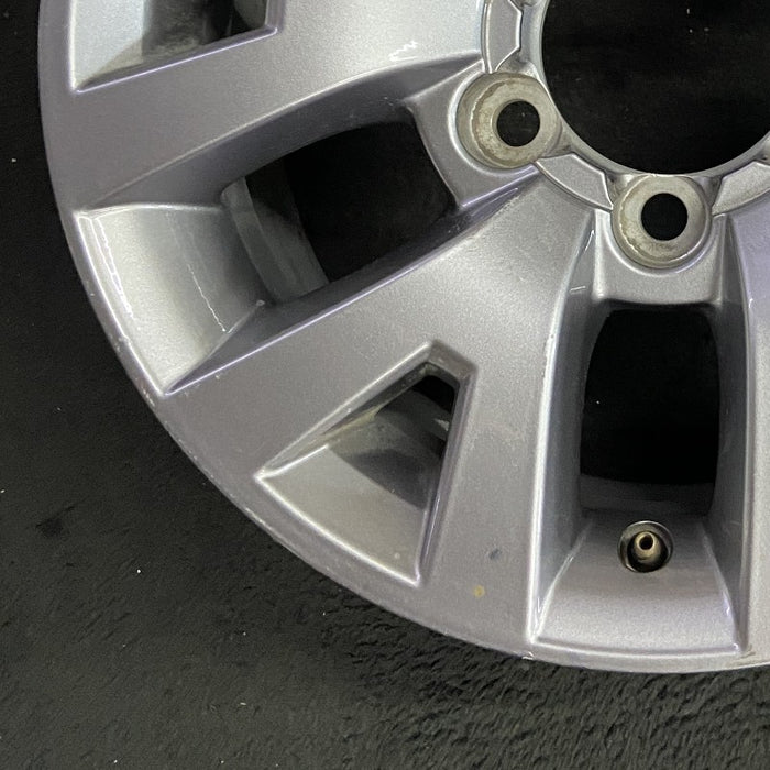 16" TACOMA 16 16x7 alloy 6 spoke V spoke silver Original OEM Wheel Rim