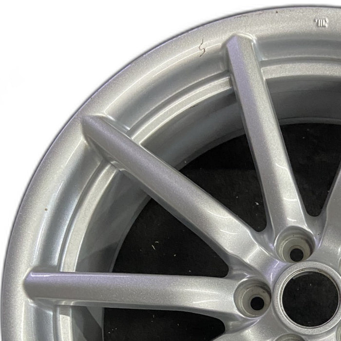 18" ALFA-ROMEO 4C 15-16 frt 18x7 10 spoke fan design silver Original OEM Wheel Rim