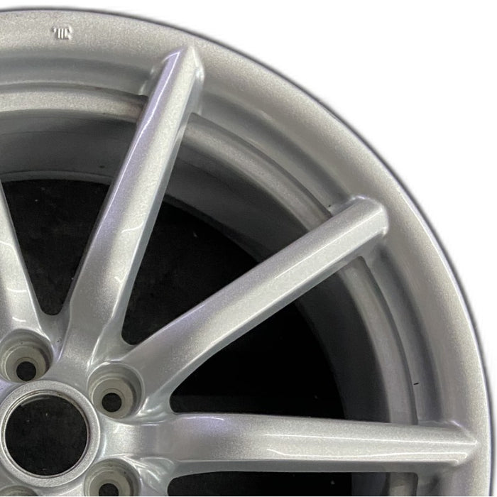 18" ALFA-ROMEO 4C 15-16 frt 18x7 10 spoke fan design silver Original OEM Wheel Rim