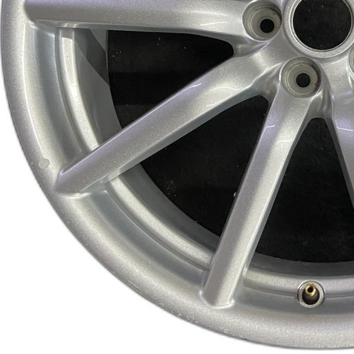 18" ALFA-ROMEO 4C 15-16 frt 18x7 10 spoke fan design silver Original OEM Wheel Rim