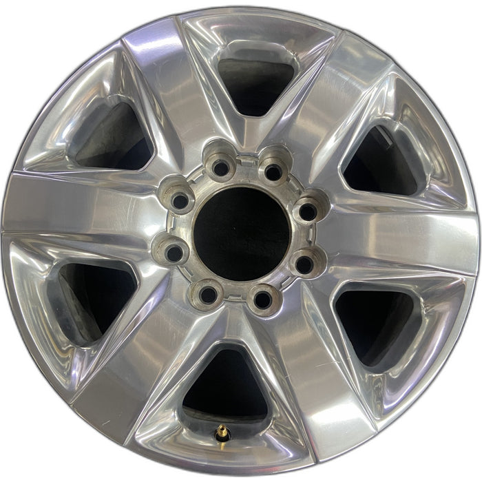 20" SILVERADO 2500 PICKUP 20-23 20x8.5, 6 spoke Original OEM Wheel Rim - Front View